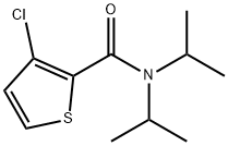 3-Chloro-N,N-diisopropylthiophene-2-carboxamide Struktur