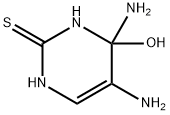 Uracil,  4,5-diamino-2-thio-  (8CI) Struktur