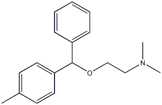 对-甲基苯海拉明 结构式