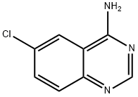 6-クロロキナゾリン-4-アミン 化学構造式