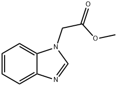 1H-Benzimidazole-1-aceticacid,methylester(9CI) Structure