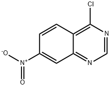 4-氯-7-硝基喹唑啉, 19815-17-9, 结构式