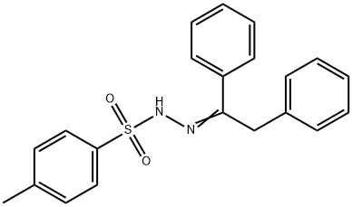 甲苯-4-磺酸二苯甲基-Α-亚基腙, 19816-85-4, 结构式