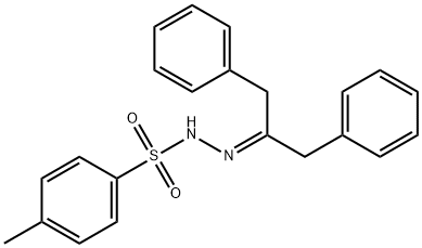 1,3-DIPHENYLACETONE P-TOLUENESULFONYLHYDRAZONE Struktur