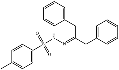 1,3-DIPHENYLACETONE P-TOLUENESULFONYLHYDRAZONE Structure