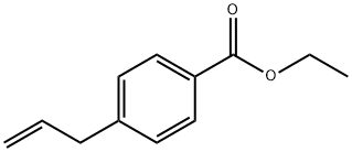 3-(4-カルボエトキシフェニル)-1-プロペン 化学構造式