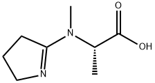L-Alanine, N-(3,4-dihydro-2H-pyrrol-5-yl)-N-methyl- (9CI) Struktur