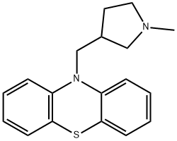 甲吡吩嗪, 1982-37-2, 结构式