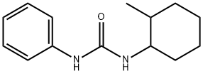 1-(2-メチルシクロヘキシル)-3-フェニル尿素 化学構造式