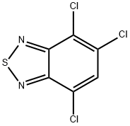 4,5,7-トリクロロ-2,1,3-ベンゾチアジアゾール 化学構造式