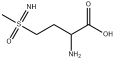 2-アミノ-4-(S-メチルスルホンイミドイル)酪酸 化学構造式