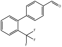 2'-トリフルオロメチルビフェニル-4-カルブアルデヒド 化学構造式