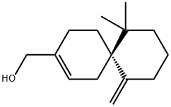 7,7-Dimethyl-11-methylenespiro[5.5]undec-2-ene-3-methanol Structure