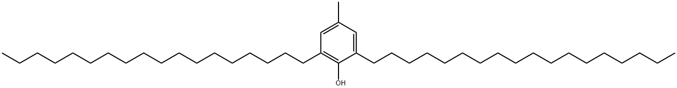 2 6-DIOCTADECYL-P-CRESOL Structure