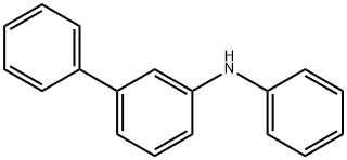 N-苯基-3-联苯胺, 198275-79-5, 结构式