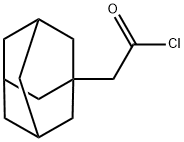1-金刚烷乙酰基 氯, 19835-38-2, 结构式