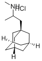 1-(2-Methylaminopropyl)adamantane hydrochloride Structure
