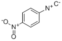 4-ニトロフェニルイソシアニド 化学構造式