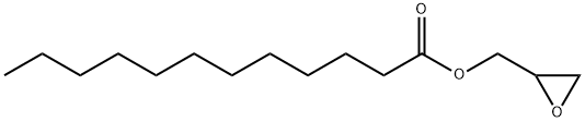 ラウリン酸オキシラニルメチル 化学構造式