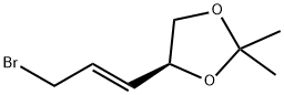 (S)-4,5-ISOPROPYLIDENE-2-PENTENYLBROMIDE,198402-59-4,结构式