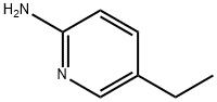 2-Amino-5-ethyl-pyridine 化学構造式