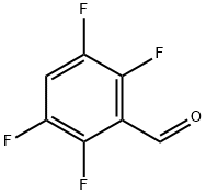 2,3,5,6-テトラフルオロベンズアルデヒド 化学構造式