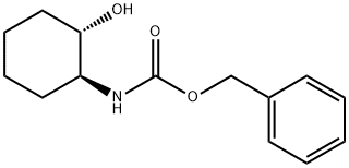 1S,2S-N-CBZ-环己氨基醇 结构式