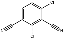 2,4-Dichloroisophthalonitrile Struktur