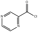 2-ピラジンカルボニルクロリド 化学構造式