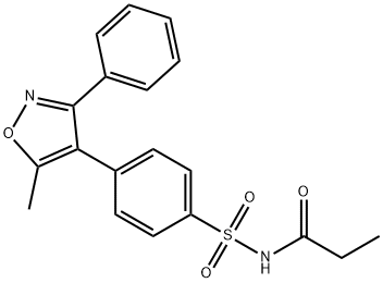 Parecoxib Structure