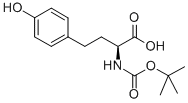 BOC-HOMO-L-TYROSINE Structure