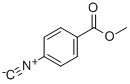 Benzoic acid, 4-isocyano-, methyl ester (9CI) Structure