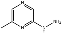 2-肼基-6-甲基吡嗪, 19848-57-8, 结构式