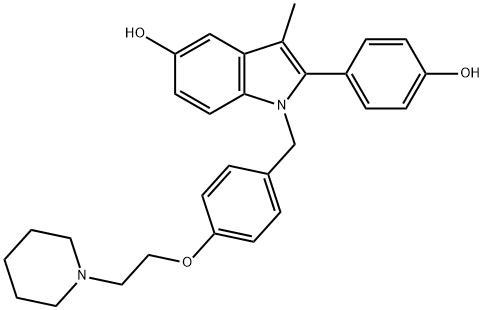 PIPENDOXIFENE, 198480-55-6, 结构式
