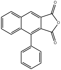 1-PHENYL-2 3-NAPHTHALENEDICARBOXYLIC 化学構造式