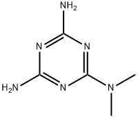 2,4-DIAMINO-6-DIMETHYLAMINO-1,3,5-TRIAZINE Struktur
