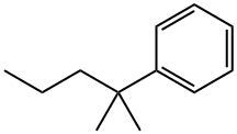 (1,1-dimethylbutyl)benzene Structure