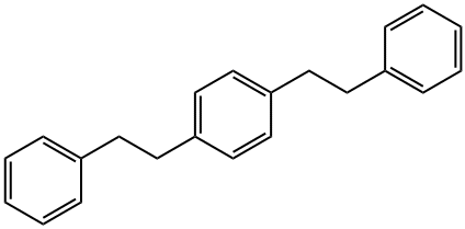 1,4-Bis(2-phenylethyl)benzene, Struktur