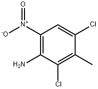 2,4-Dichloro-3-methyl-6-nitroaniline Structure