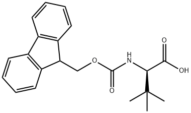 FMOC-D-ALPHA-T-BUTYLGLYCINE Struktur