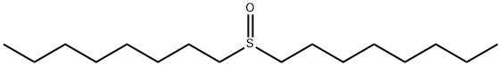 ジ-n-オクチル スルホキシド 化学構造式