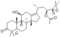 泽泻醇 B 醋酸酯,19865-76-0,结构式