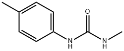 N-メチル-N'-p-トリル尿素 化学構造式