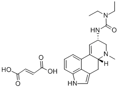 R-(+)-LISURIDE HYDROGEN MALEATE Struktur