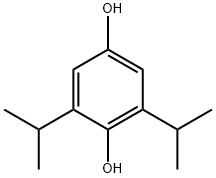 4-羟基丙泊酚 结构式