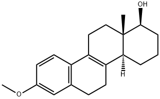 (1S,4aR,12aS)-8-methoxy-12a-methyl-2,3,4,4a,5,6,11,12-octahydro-1H-chr ysen-1-ol Struktur