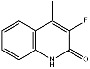 3-氟-4-甲基喹啉-2(1H)-酮, 198831-76-4, 结构式