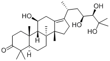 泽泻醇 A,19885-10-0,结构式