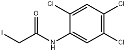 2-ヨード-N-(2,4,5-トリクロロフェニル)アセトアミド 化学構造式