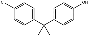 4-[1-(4-CHLOROPHENYL)-1-METHYLETHYL]PHENOL Struktur